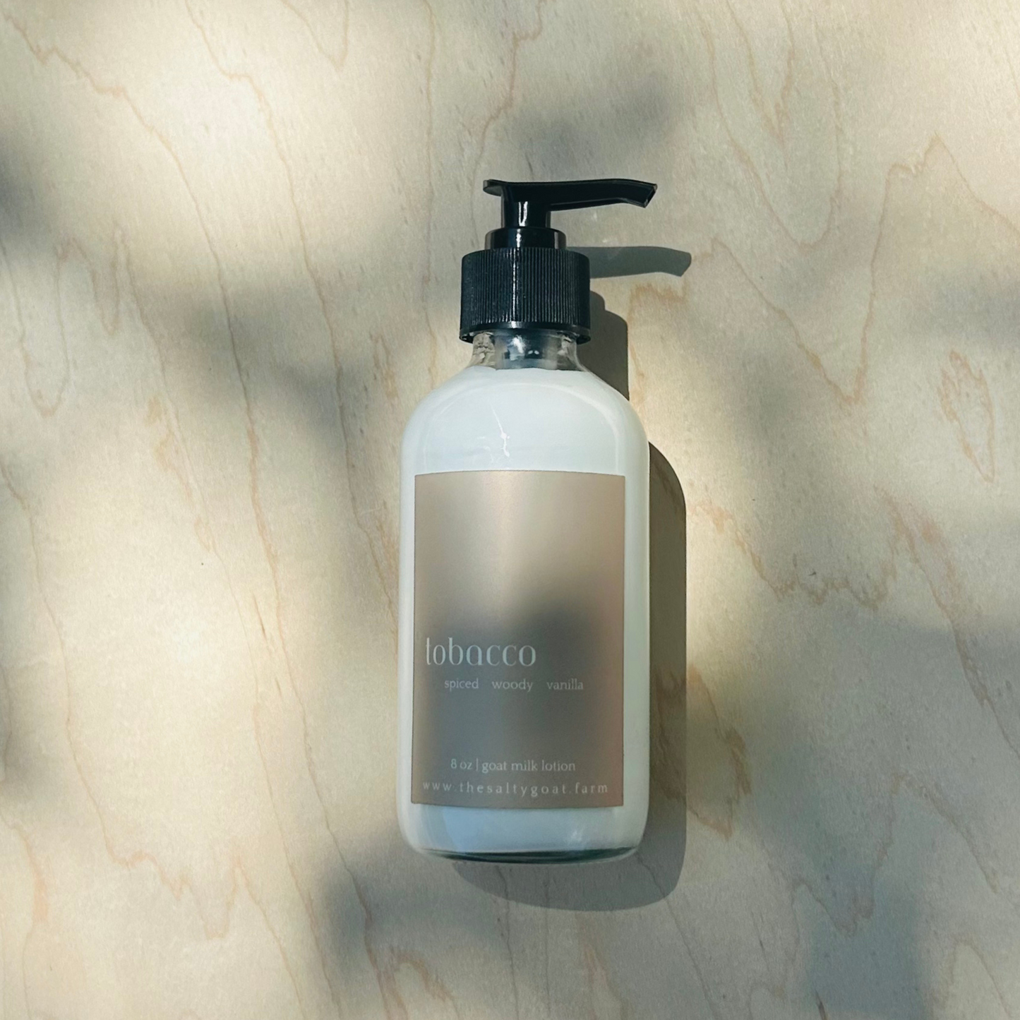 Tobacco ✿ Goat Milk Lotion